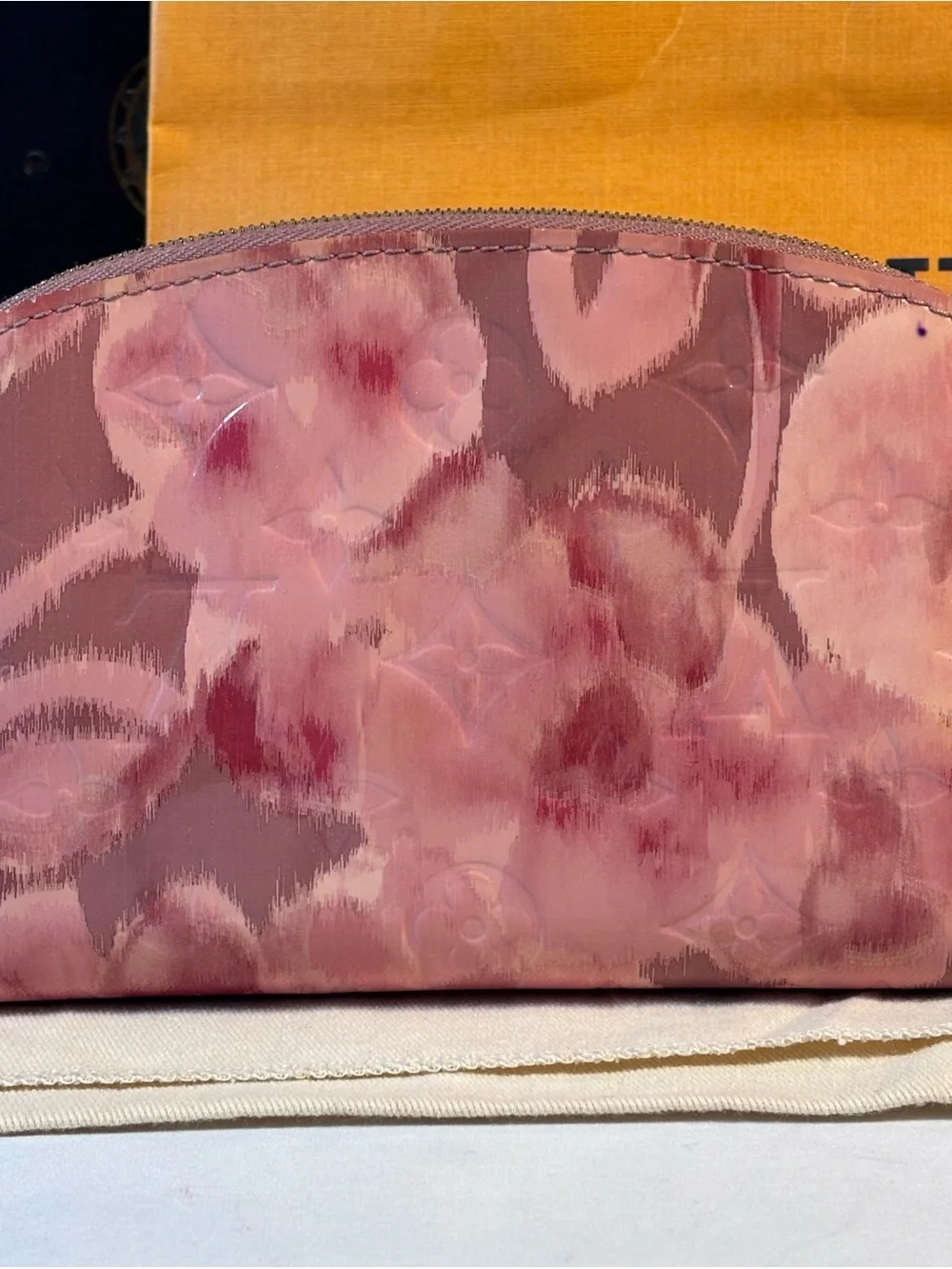 Beautiful Louis Vuitton Ikat Cosmetic Pouch